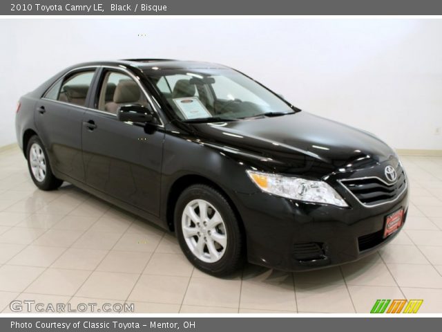 2010 Toyota Camry LE in Black