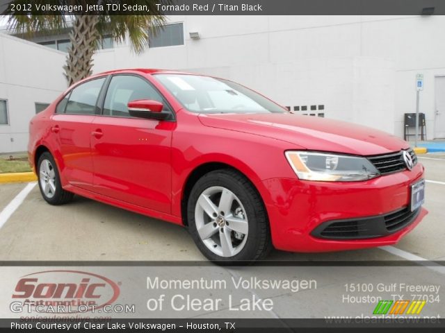 2012 Volkswagen Jetta TDI Sedan in Tornado Red