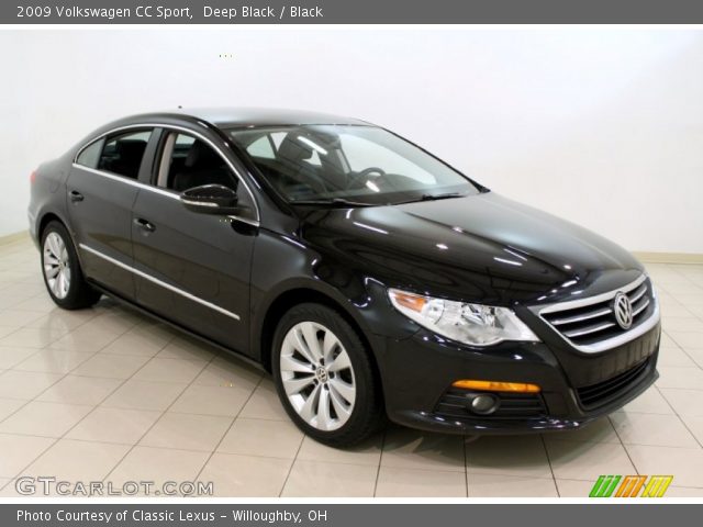 2009 Volkswagen CC Sport in Deep Black