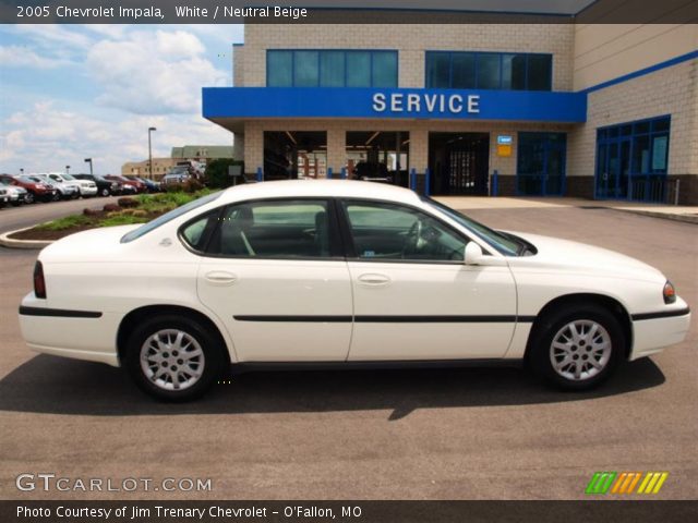 2005 Chevrolet Impala  in White