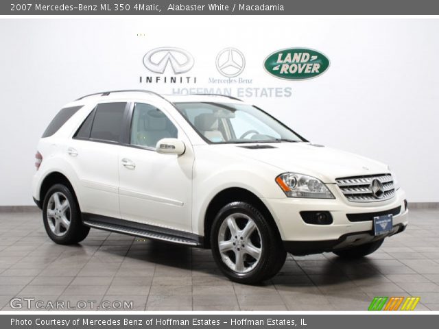 2007 Mercedes-Benz ML 350 4Matic in Alabaster White