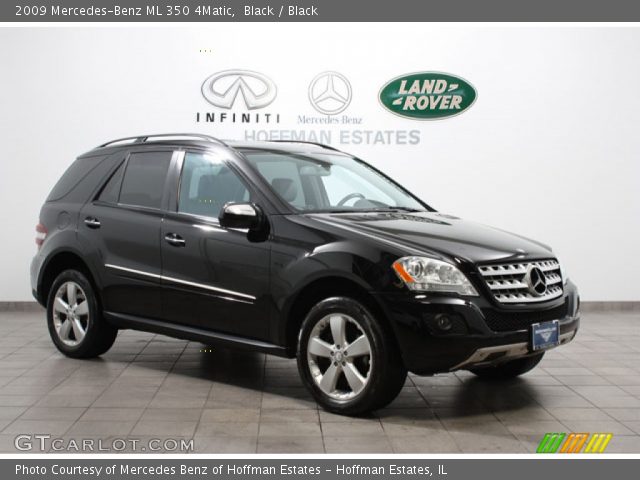2009 Mercedes-Benz ML 350 4Matic in Black