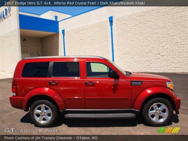 2007 Dodge Nitro SLT 4x4 in Inferno Red Crystal Pearl