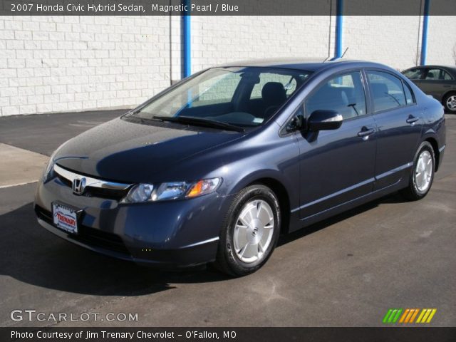 2007 Honda Civic Hybrid Sedan in Magnetic Pearl