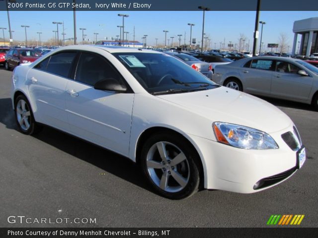 2006 Pontiac G6 GTP Sedan in Ivory White