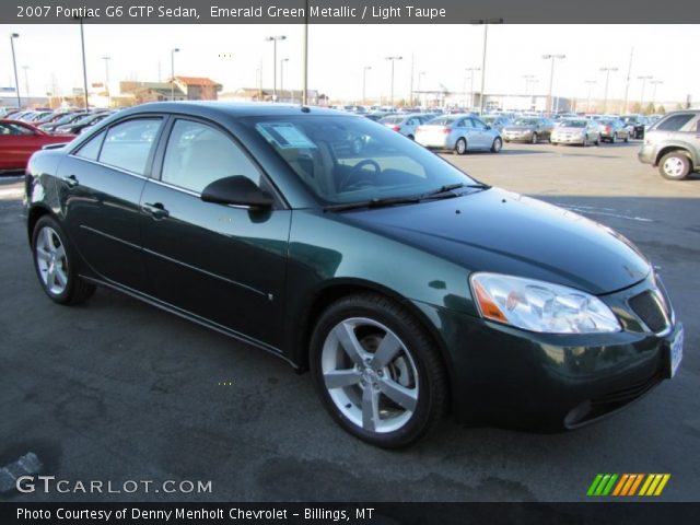 2007 Pontiac G6 GTP Sedan in Emerald Green Metallic