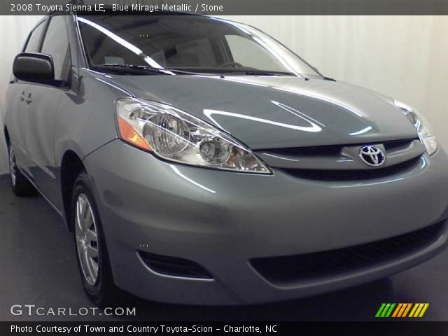 2008 Toyota Sienna LE in Blue Mirage Metallic