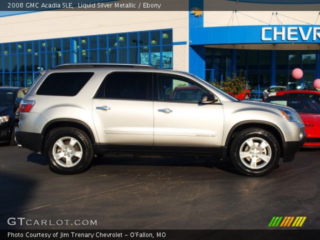 2008 GMC Acadia SLE in Liquid Silver Metallic
