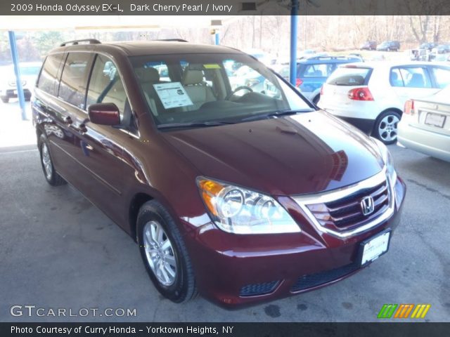 2009 Honda Odyssey EX-L in Dark Cherry Pearl