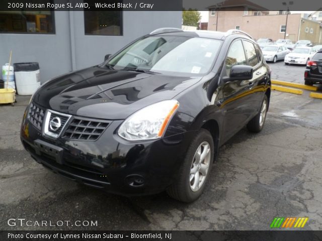 2009 Nissan Rogue SL AWD in Wicked Black