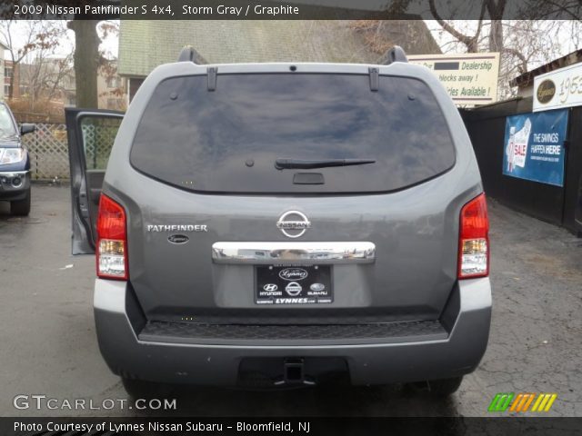 2009 Nissan Pathfinder S 4x4 in Storm Gray