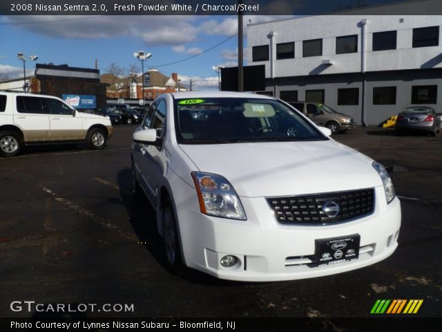 2008 Nissan Sentra 2.0 in Fresh Powder White