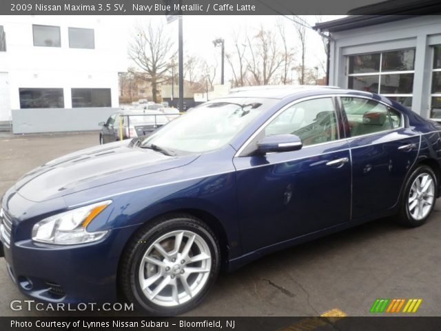 2009 Nissan Maxima 3.5 SV in Navy Blue Metallic