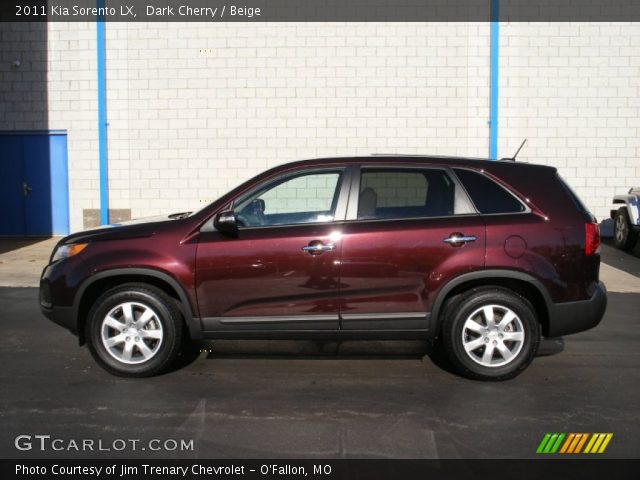 2011 Kia Sorento LX in Dark Cherry