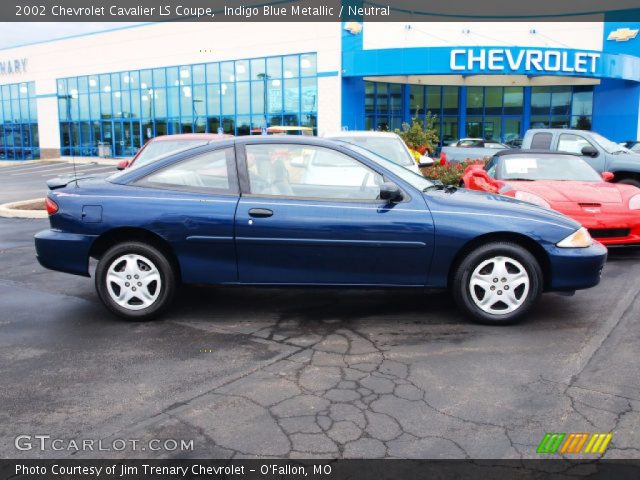 2002 Chevrolet Cavalier LS Coupe in Indigo Blue Metallic