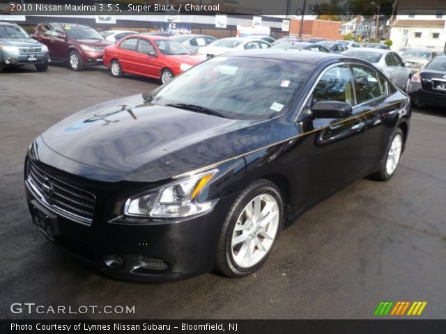 2010 Nissan Maxima 3.5 S in Super Black
