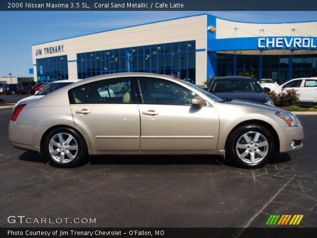 2006 Nissan Maxima 3.5 SL in Coral Sand Metallic