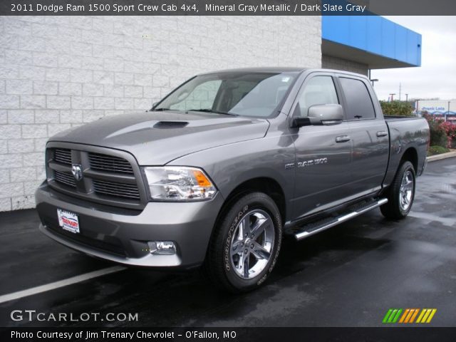 2011 Dodge Ram 1500 Sport Crew Cab 4x4 in Mineral Gray Metallic