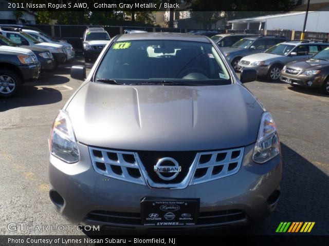 2011 Nissan Rogue S AWD in Gotham Gray Metallic