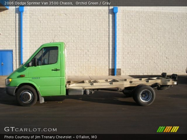 2006 Dodge Sprinter Van 3500 Chassis in Orchid Green