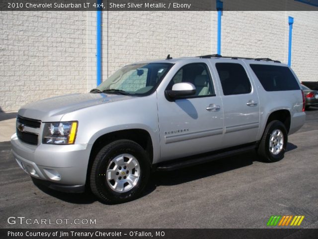 2010 Chevrolet Suburban LT 4x4 in Sheer Silver Metallic