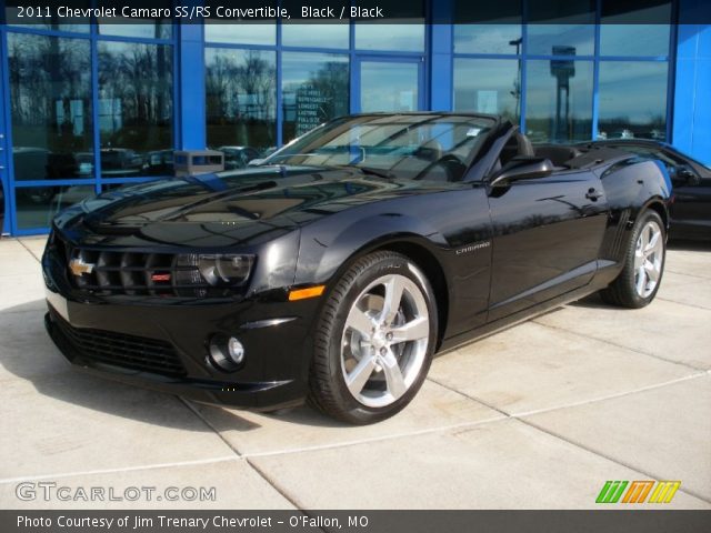 2011 Chevrolet Camaro SS/RS Convertible in Black