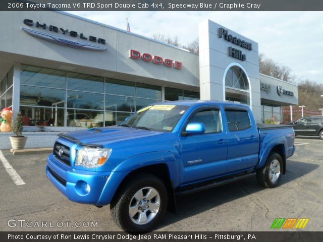 2006 Toyota Tacoma V6 TRD Sport Double Cab 4x4 in Speedway Blue
