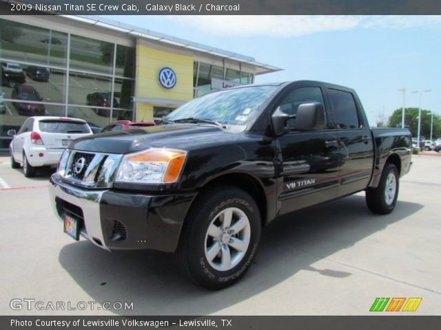 2009 Nissan Titan SE Crew Cab in Galaxy Black