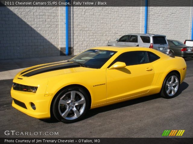 2011 Chevrolet Camaro SS/RS Coupe in Rally Yellow