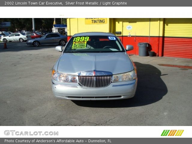 2002 Lincoln Town Car Executive in Silver Frost Metallic