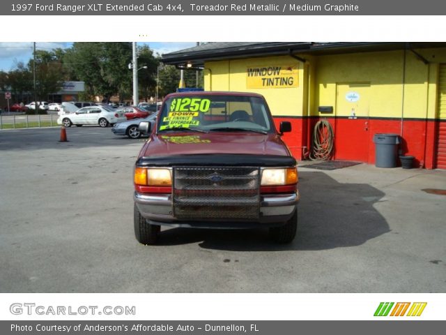 1997 Ford Ranger XLT Extended Cab 4x4 in Toreador Red Metallic