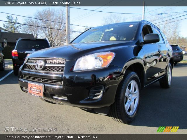 2009 Toyota RAV4 4WD in Black