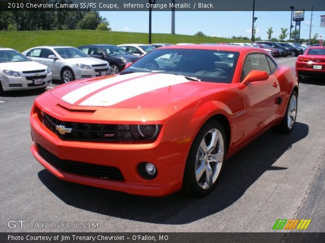 2010 Chevrolet Camaro SS/RS Coupe in Inferno Orange Metallic