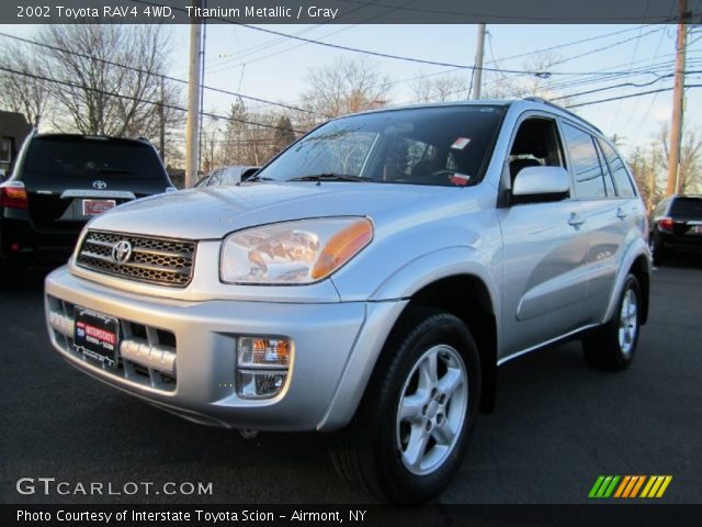 2002 Toyota RAV4 4WD in Titanium Metallic