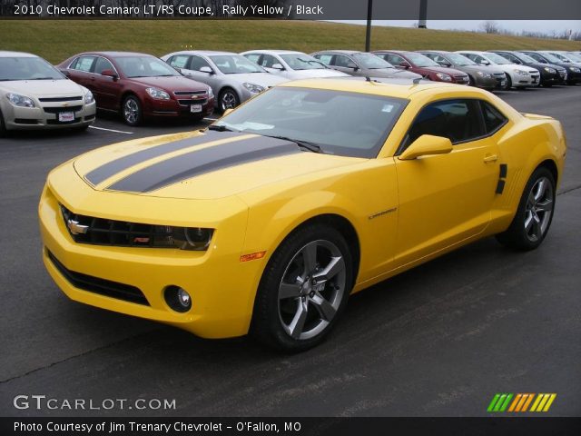 2010 Chevrolet Camaro LT/RS Coupe in Rally Yellow