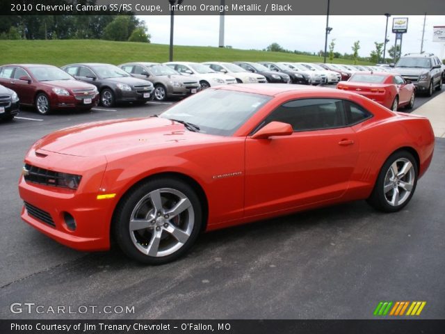 2010 Chevrolet Camaro SS/RS Coupe in Inferno Orange Metallic