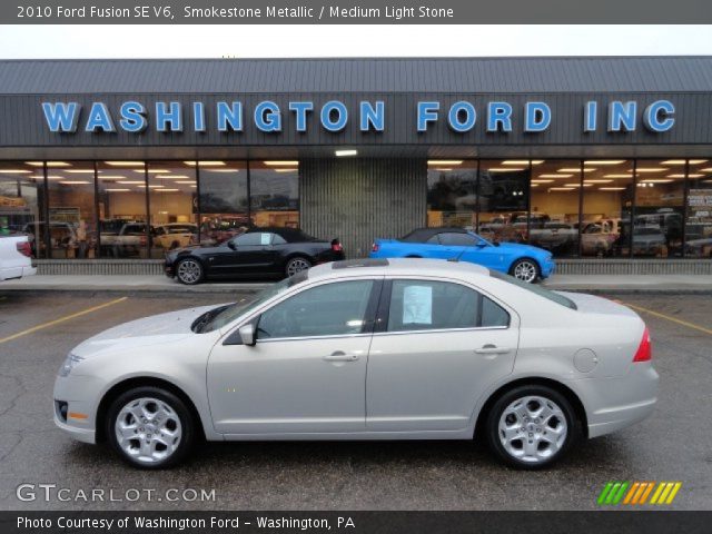 2010 Ford Fusion SE V6 in Smokestone Metallic