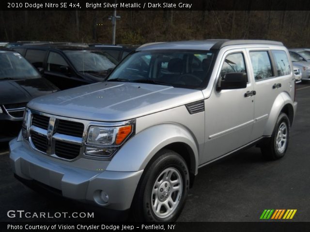 2010 Dodge Nitro SE 4x4 in Bright Silver Metallic