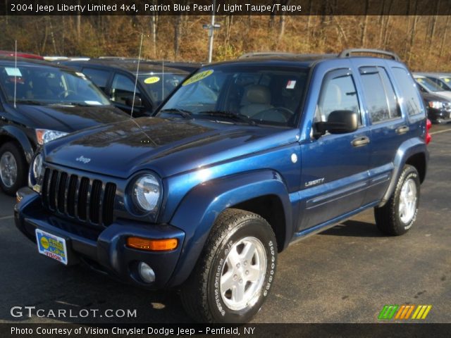 2004 Jeep Liberty Limited 4x4 in Patriot Blue Pearl