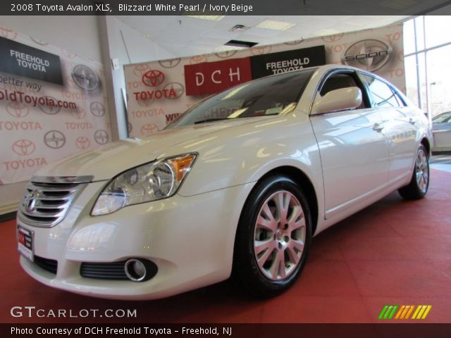 2008 Toyota Avalon XLS in Blizzard White Pearl