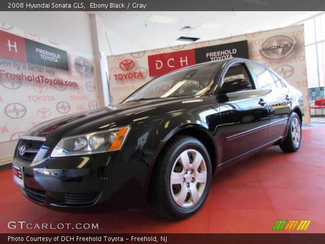 2008 Hyundai Sonata GLS in Ebony Black