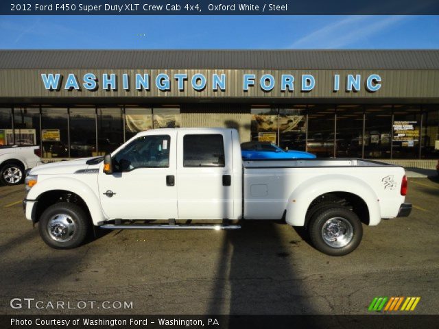 2012 Ford F450 Super Duty XLT Crew Cab 4x4 in Oxford White