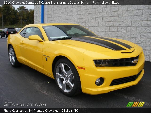 2010 Chevrolet Camaro SS Coupe Transformers Special Edition in Rally Yellow