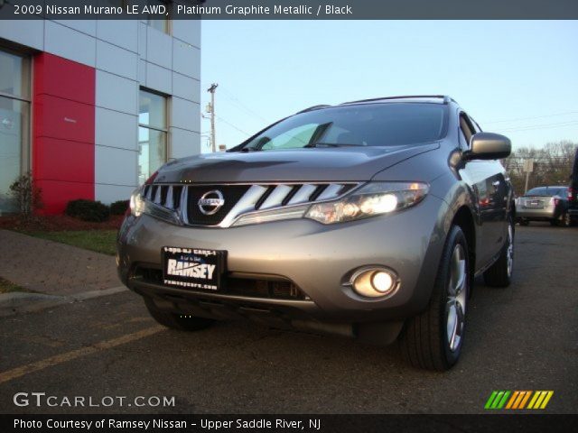 2009 Nissan Murano LE AWD in Platinum Graphite Metallic