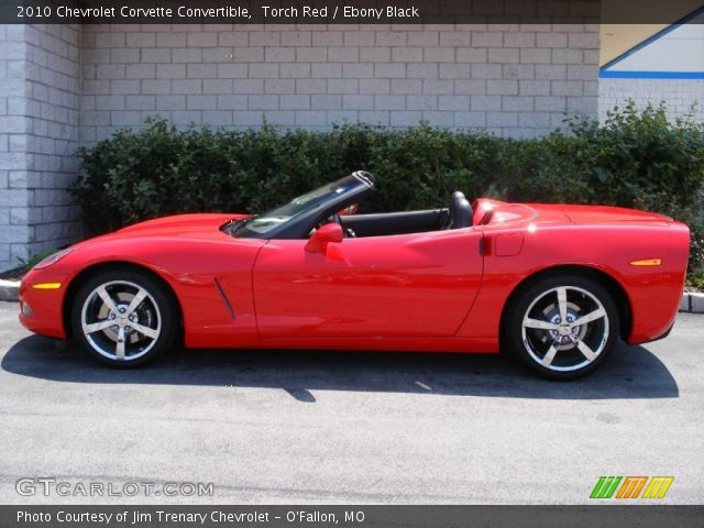 2010 Chevrolet Corvette Convertible in Torch Red