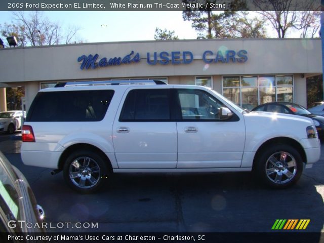 2009 Ford Expedition EL Limited in White Platinum Tri-Coat Metallic