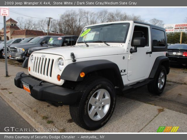 2009 Jeep Wrangler X 4x4 in Stone White