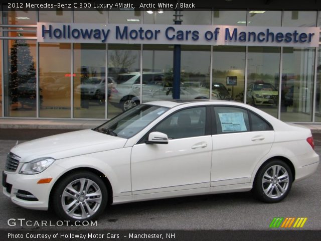 2012 Mercedes-Benz C 300 Luxury 4Matic in Arctic White