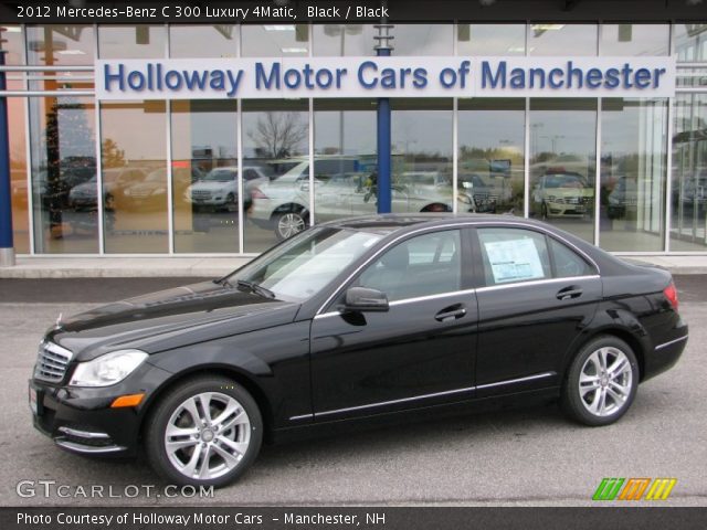 2012 Mercedes-Benz C 300 Luxury 4Matic in Black