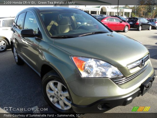 2009 Honda CR-V EX in Green Tea Metallic